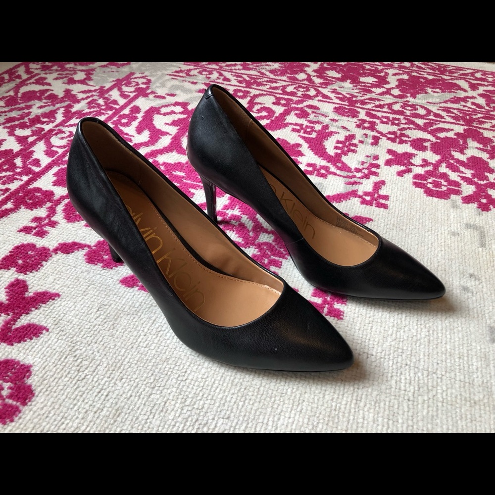 Calvin Klein black heels